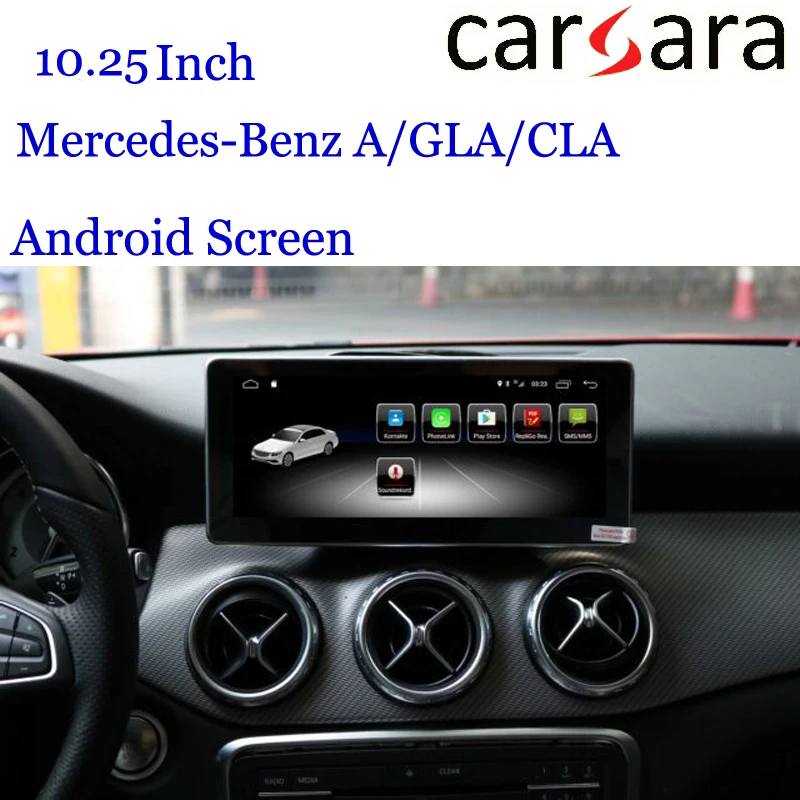Android GLA CLA навигация для Merce des Ben z W176 W177 2013 2018 приборная панель радио дисплей | Отзывы и видеообзор