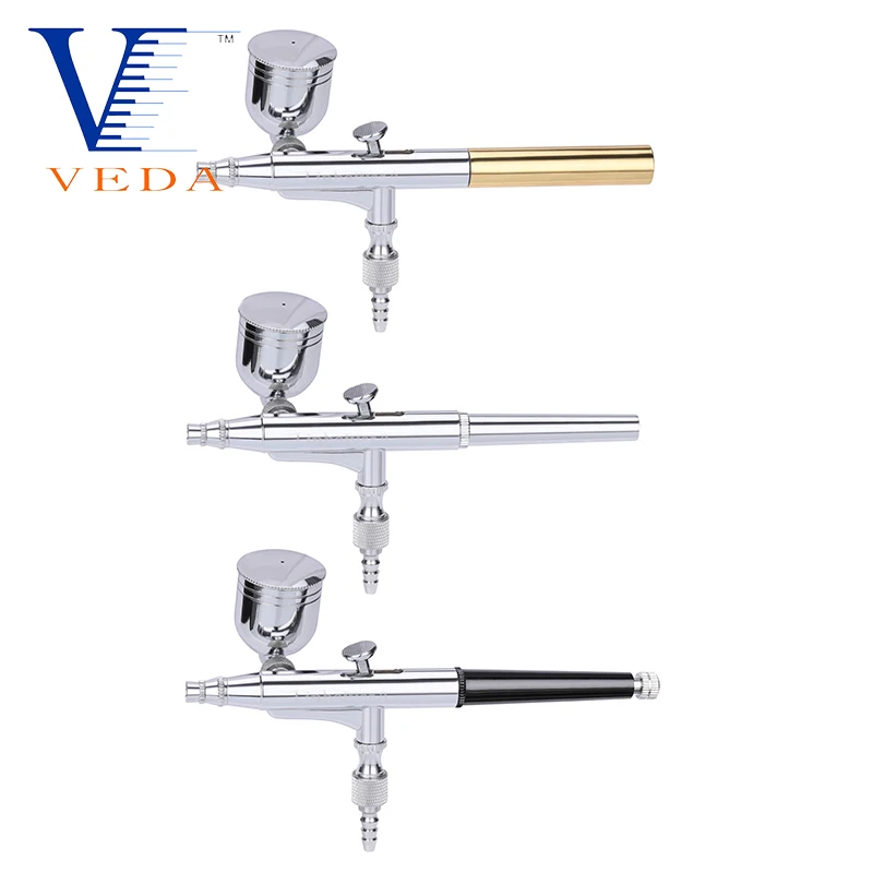 

7CC Cup Airbrush Spray Guns With 0.3mm Nozzles Gravity Feed Double-action Air Brush Tattoos Body Paint Nail Art Craft Cake Tools