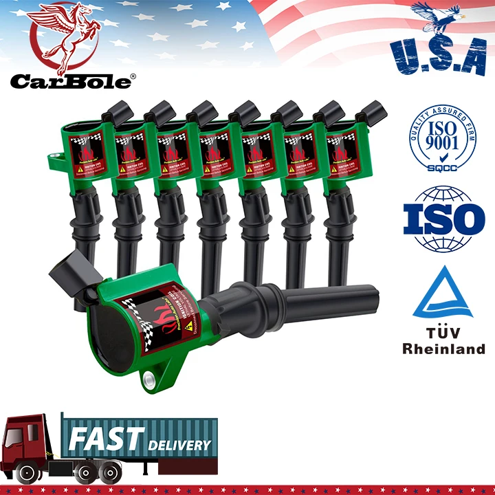 

8Pcs Pack Ignition Coils DG508 For Ford 4.6L 5.4L F150 Expedition 2000 2001 2002 2003 2004 High Performance Coil Car Accessories