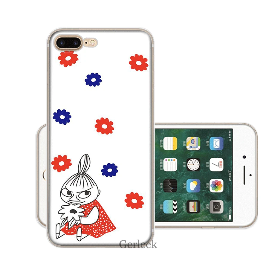 Чехол для мобильного телефона iPhone 11 Pro 6 6s 7 8 P Lus iPhone XR X XS Max 5 5S SE Shell Snufkin и Little My жесткий чехол - Цвет: H11