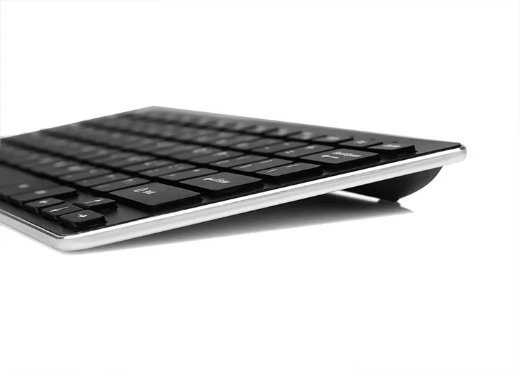 

Wireless Bluetooth Keyboard Office Business Computer Keyboard Metal Ultra-Thin Mute Wireless Keyboard