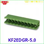 KF2EDGVM-5.0-2P штекер 2EDGVM 5,0 мм 2PIN PCB прямой разъем вставной Заземленный блок MSTBV 2,5/2-GF-5.0 1776883