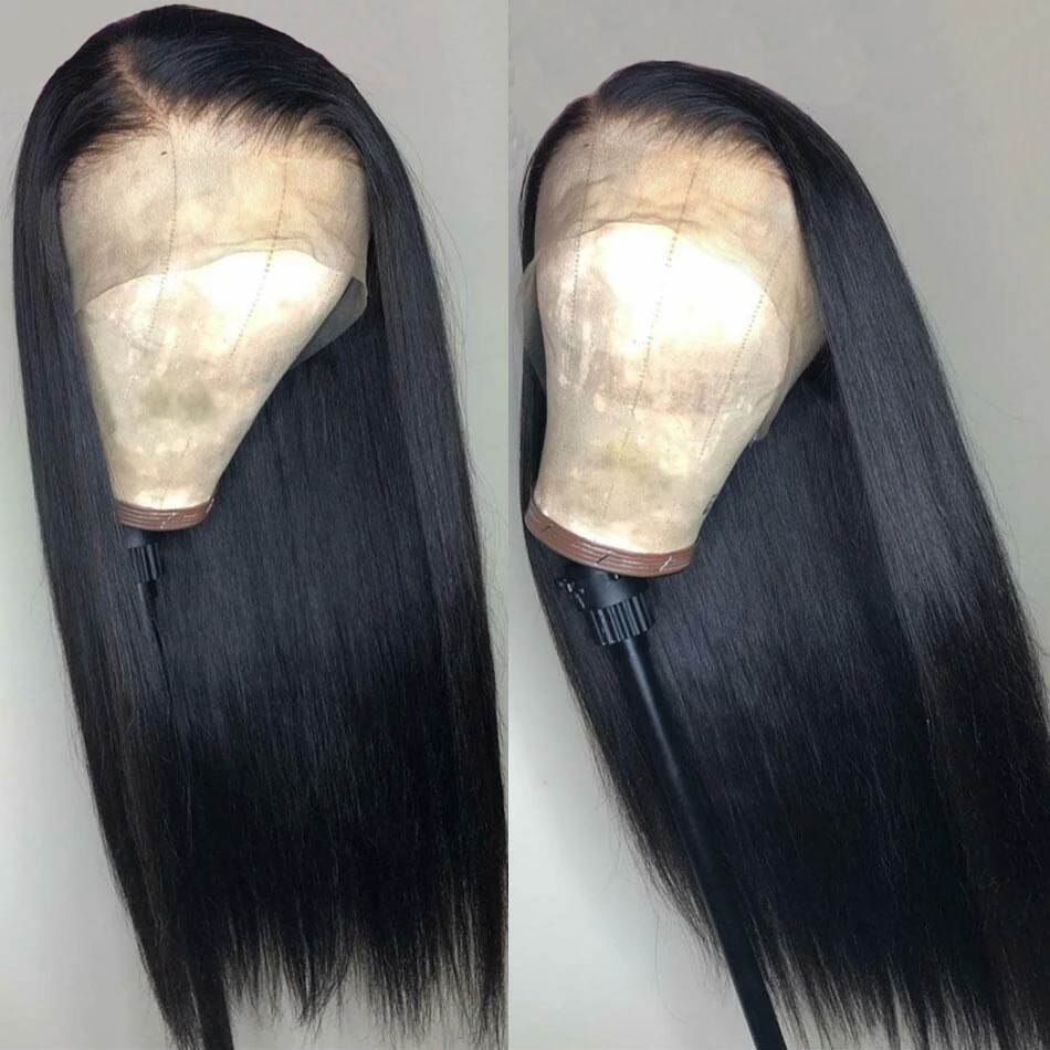 

Onecut Hair lace front human hair wigs for black women brazilian straight long wig preplucked with baby hair 13x6 250 Density