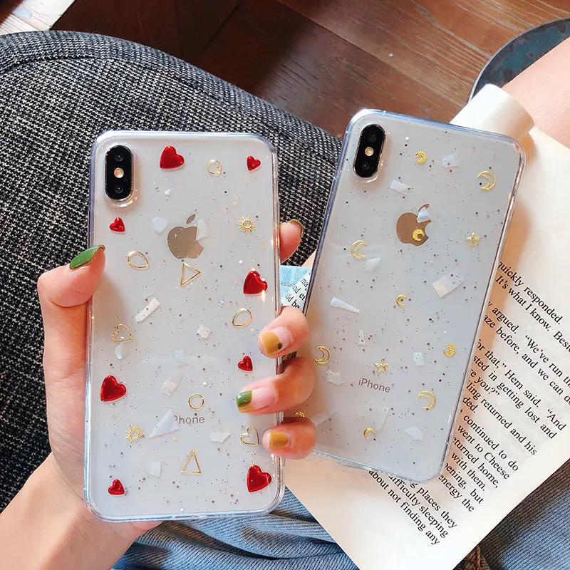 Чехол IMIDO для IPhone 7 8 6 6S Plus X Xrxs Max модный прозрачный чехол-накладка | Мобильные