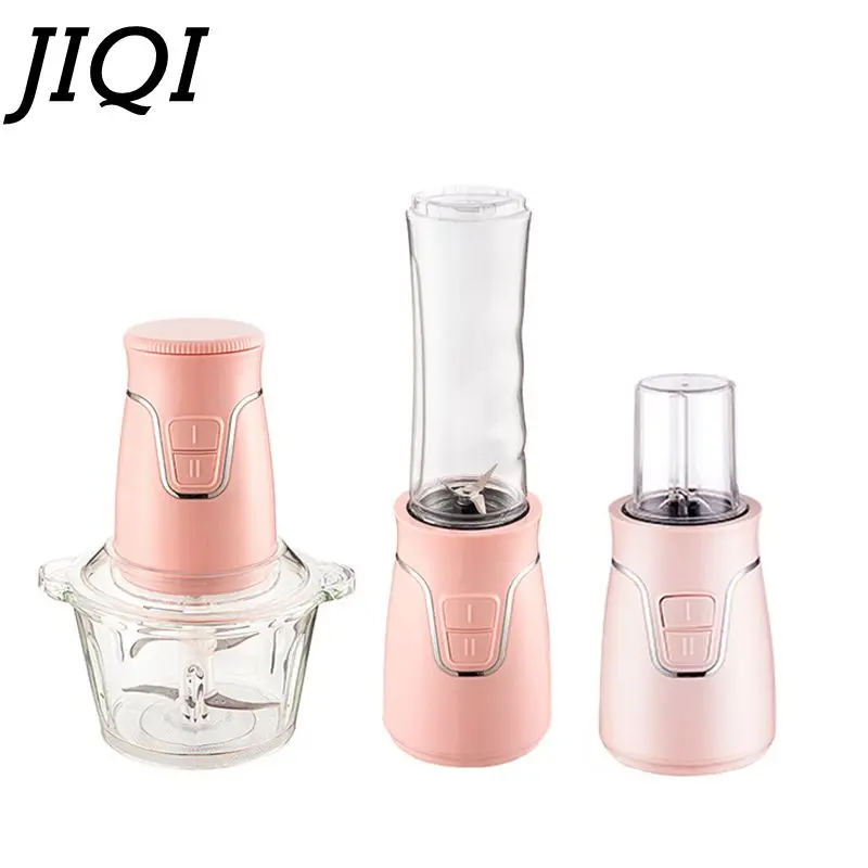 JIQI-3 인 1 전기 고기 분쇄기, 스테인레스 스틸, 쵸퍼 그라인더, 2 단계 속도 조절, 믹서, 쥬서기, 푸드 프로세서, 마늘 페이스트 300W JIQI-3 인 1 전기 고기 분쇄기, 스테인레스 스틸, 쵸퍼 그라인더, 2 단계 속도 조절, 믹서, 쥬서기, 푸드 프로세서, 마늘 페이스트 300W