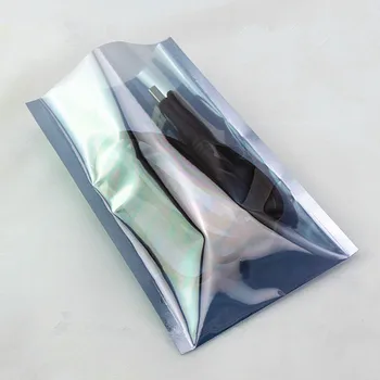 

Wholesale Plastic Open Top Anti Static Shielding Ziplock Bag ESD USB Anti-static Electronic Supplies Plastic Self Sealing Bags