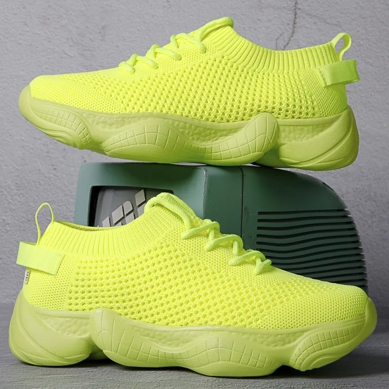 

2020 new men's running shoes men's sports shoes increased comfort breathable soles full palm cushion Men's Casual Shoes