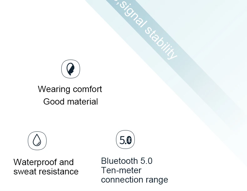 TWS Bluetooth 5,0 наушники спортивные ушные крючки водонепроницаемые наушники Беспроводная зарядка стерео гарнитура GY185