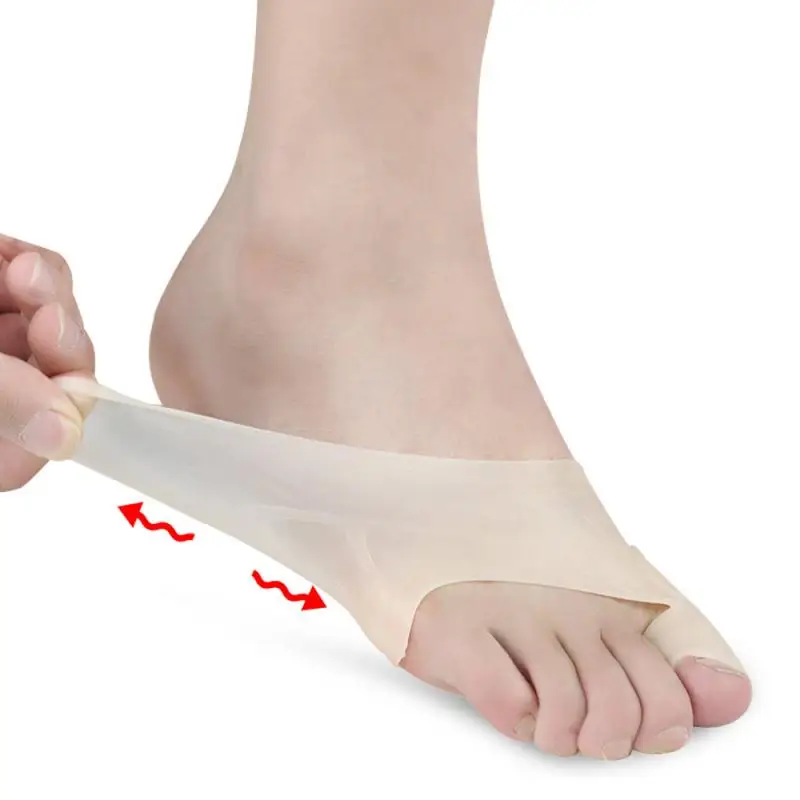 Big Bone Orthopedic Bunion Correction Pedicure Socks Silicone Hallux Valgus Corrector Braces Toes Separator Feet Care Tool TSLM1