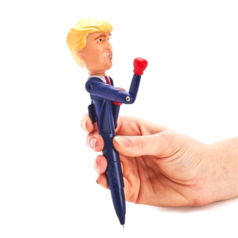 1 пара Дональд Трамп холлари бокс говорящая ручка снятие стресса ручка забавная игрушка ручки высокое качество