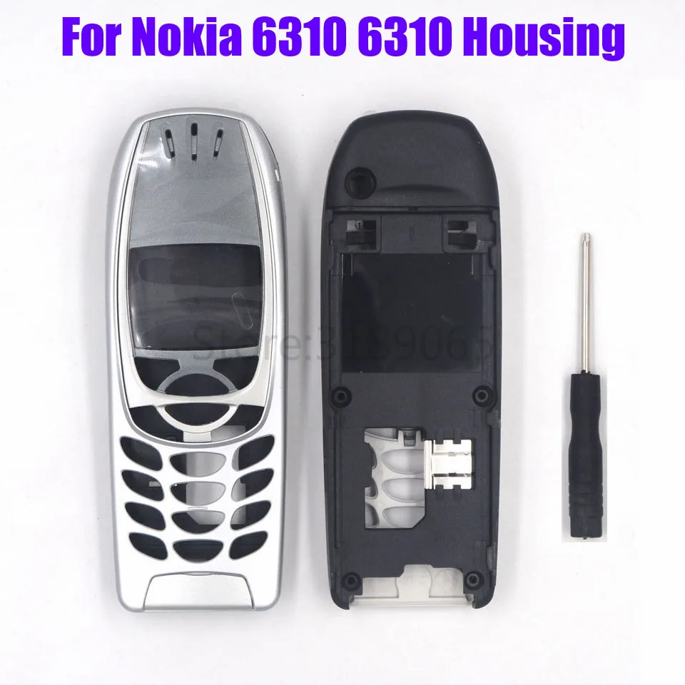 Новый высококачественный корпус с логотипом для Nokia 6310 крышка 6310i передняя рамка