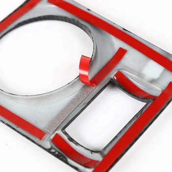 

Four-Wheel Drive Panel Cup Holder Trim Fit for 4Runner SUV 2010-2019(Carbon Fiber Style)