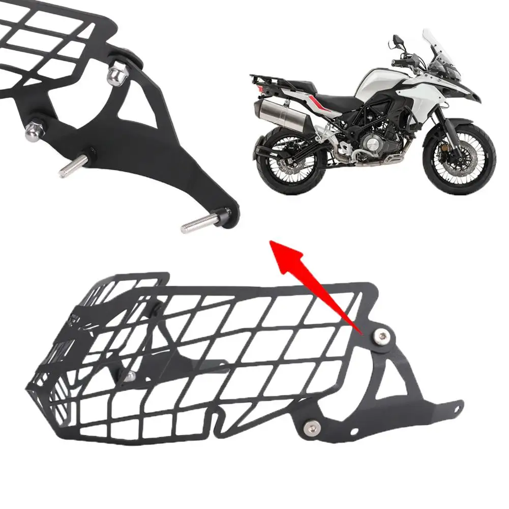 

Motorcycle Universal Durable Anti-rust Headlight Guard Protector Grille Cover for Benelli TRK502 Motorcycle Accessories