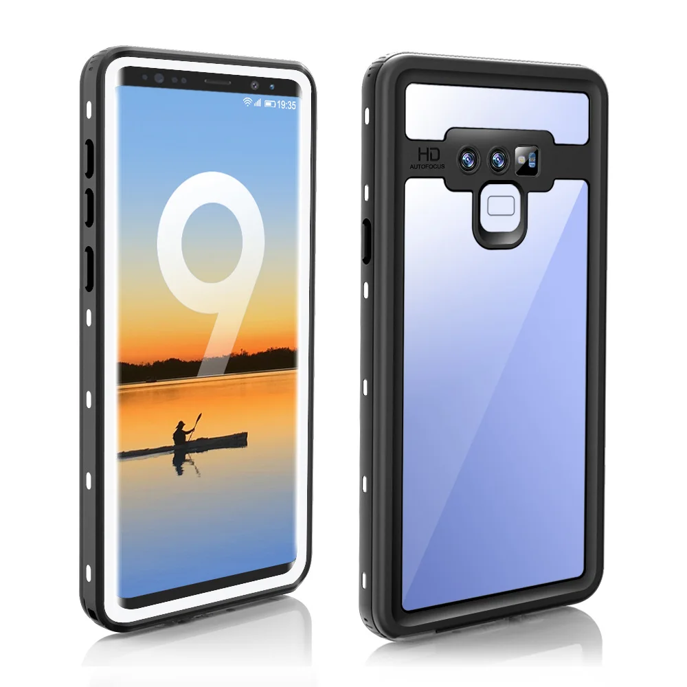 JONSNOW IP68 прозрачный водонепроницаемый чехол для samsung Note 10 Plus S10e Плавание Дайвинг открытый противоударный чехол для S10 Plus S9+ Note 8 Note 9 полная защита