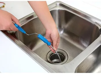 

Hand-cranking Lose Sewer Toilet Spring Pipe Dredger Digging Tool Toilet Chamber Pot Blocking tong qu