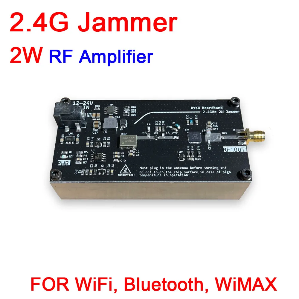 2 4G Wi-Fi Частота развертки помех щит сигнала Вт усилитель антенны 4 ГГц Bluetooth WiMAX |