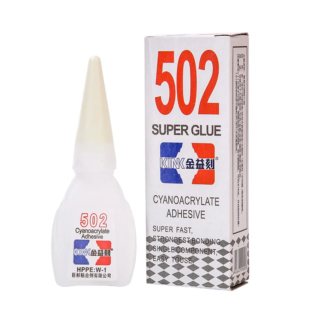 

502 Strong Non-toxic Glue Multifunctional Glue Office Quick-drying Soft Glue Household Plastic Metal Shoe Repair Glue 7g