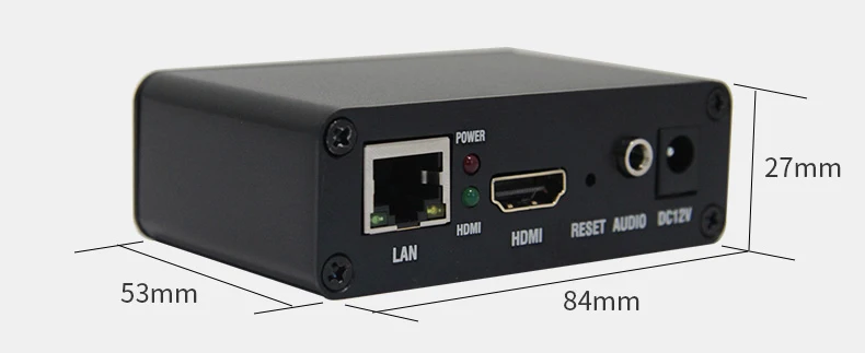 Mini HDMI H.265/H.264 video Encoder For RTMP/RTSP/HTTP/UDP/SRT/ONVIF Live Stream video encoder decoder