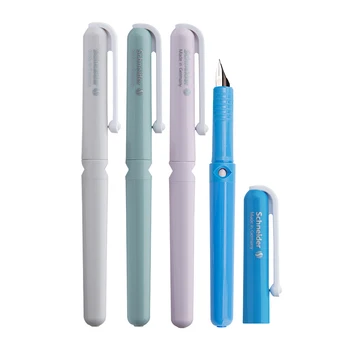 

Kawaii Macaron Color Fountain Pen Cute Ink Pens for Student Extra Fine Nib Writing Pen with Simple Box School Office Supplies