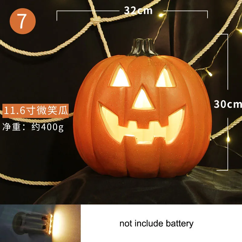 Decorazioni Di Halloween - Decorazioni Di Halloween - Luci Decorative A Forma Di Zucca E Fantasma~p145305486