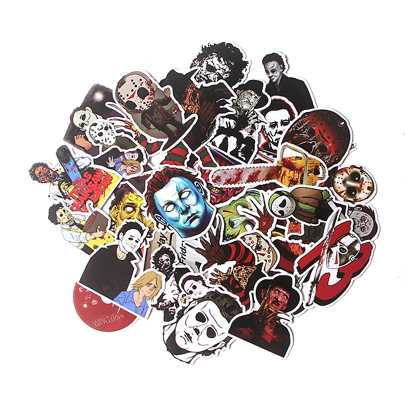 

LX336 37PCS Movie Personalized Cartoon Water Cup Laptop Suitcase Waterproof Decoration Graffiti Stickers