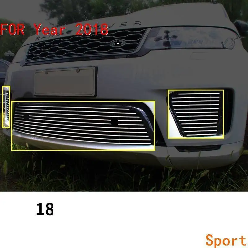 Grills protector Modified Modification Upgraded Mouldings Front Net 06 07 08 09 10 11 12 13 14 15 16 17 18 FOR Range Rover