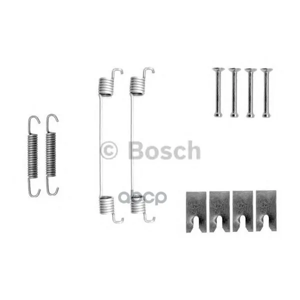 Комплект Монтажный Тормозных Колодок Nissan: Micra 03-, Micra C C 05-, Renault: Clio Iii 05-, Modus 04- Bosch арт. 1987475300