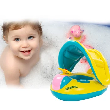 

Inflatable Baby Swimming Ring Kids Summer Swimming Pool Swim Float Water Fun Pool Toys Swim Ring Seat Boat Sports For Kids