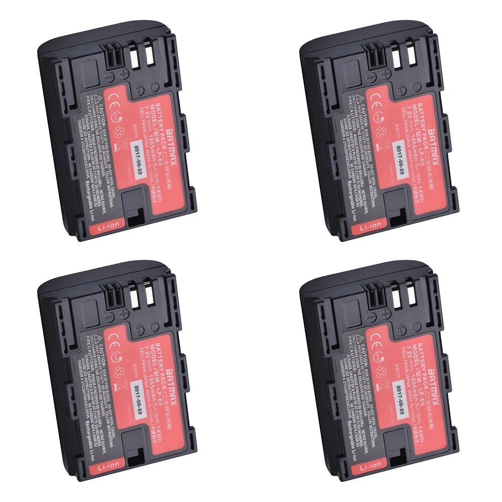 Bateria da Câmera Akku para Canon Acessório da Câmera Sanyo Células lp e6 Lpe6n Dslr Eos 5d Mark ii Marca Iii 60d 7d 70d 6d 2 pc Lp-e6 - Image 5