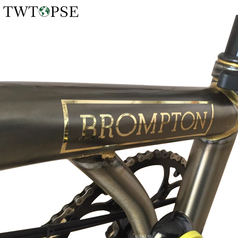 TWTOPSE наклейка на велосипедную раму металлическая рама Защитная Наклейка для