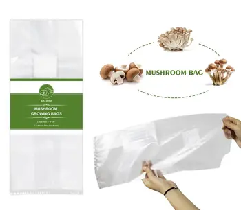 

Mushroom Grow Bags Myco Bags,Substrate Bags for Mushrooms,Grain Oyster Mushroom Spawn Bags