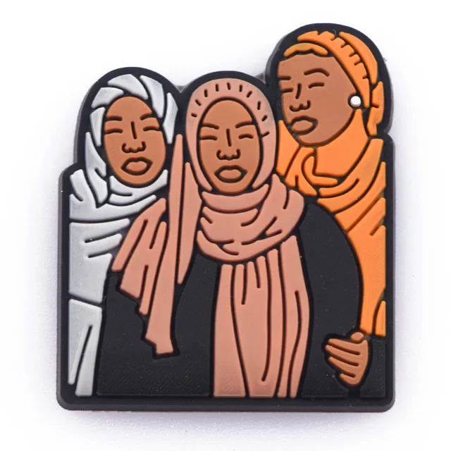 New Arrival 1 Pcs Croc Shoe Charms Cartoon Famous Superstar Clog Shoes Accessories Celebrity Singer Popular Actress Decorations c0372