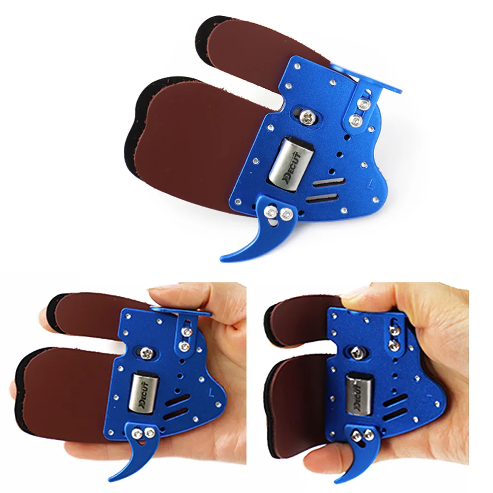 DECUT Archery Finger Tab HOCKII LH and RH Archery Finger Guard