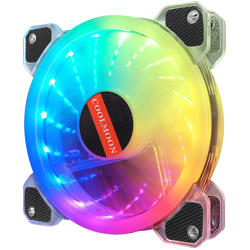 COOLMOON LED A-RGB RAM Kühler Crystal Dragon