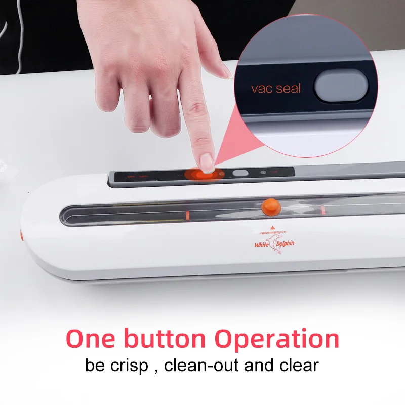 Electric Vacuum Sealer Packaging Machine For Home Kitchen Including