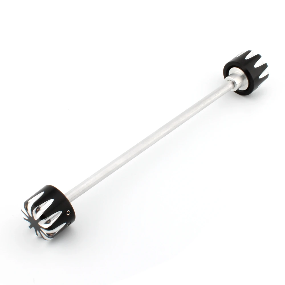Front axle fork crash slider caps for Harley FAT BOY SOFTAIL STANDARD-19 20