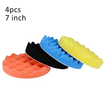 

For Car Polisher Buffing Pads Buffing Sponge Pads Car Polisher Foam 4Pcs/Set