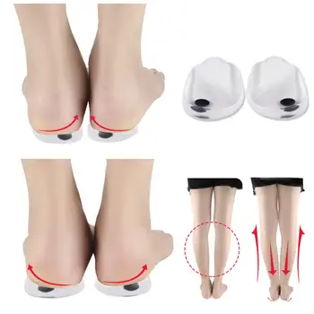 

O-Leg Orthopedic Heel Insoles Correct O-leg X-leg Splay Foot Men/Women Magnet Orthotics Shoes Pad Create Beauty Leg Feet Care