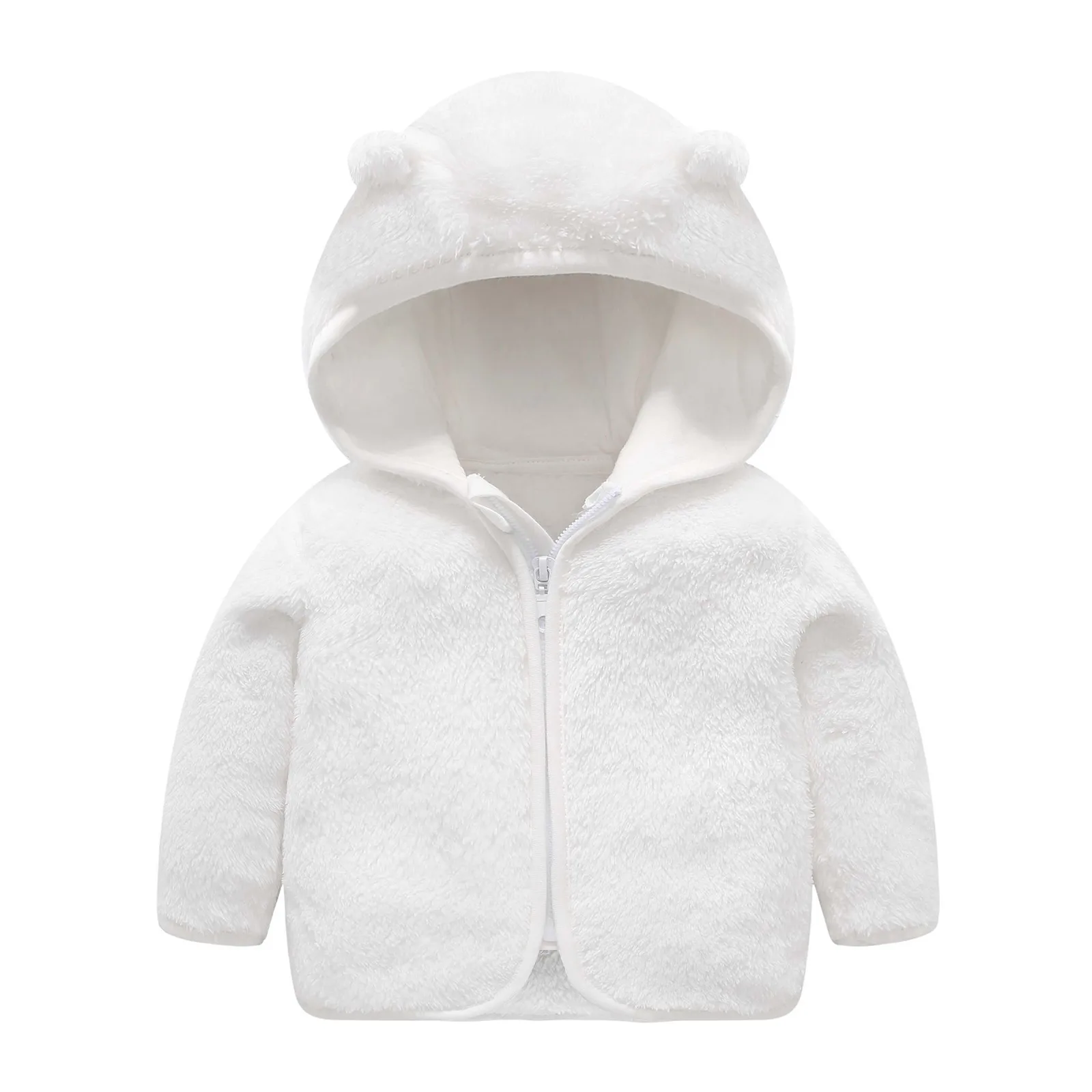 Baby Boys Girls Winter jacket Infant Warm Clothes Windproof Hooded Coat Toddler Flannel Outwear Children Clothing Baby Coats