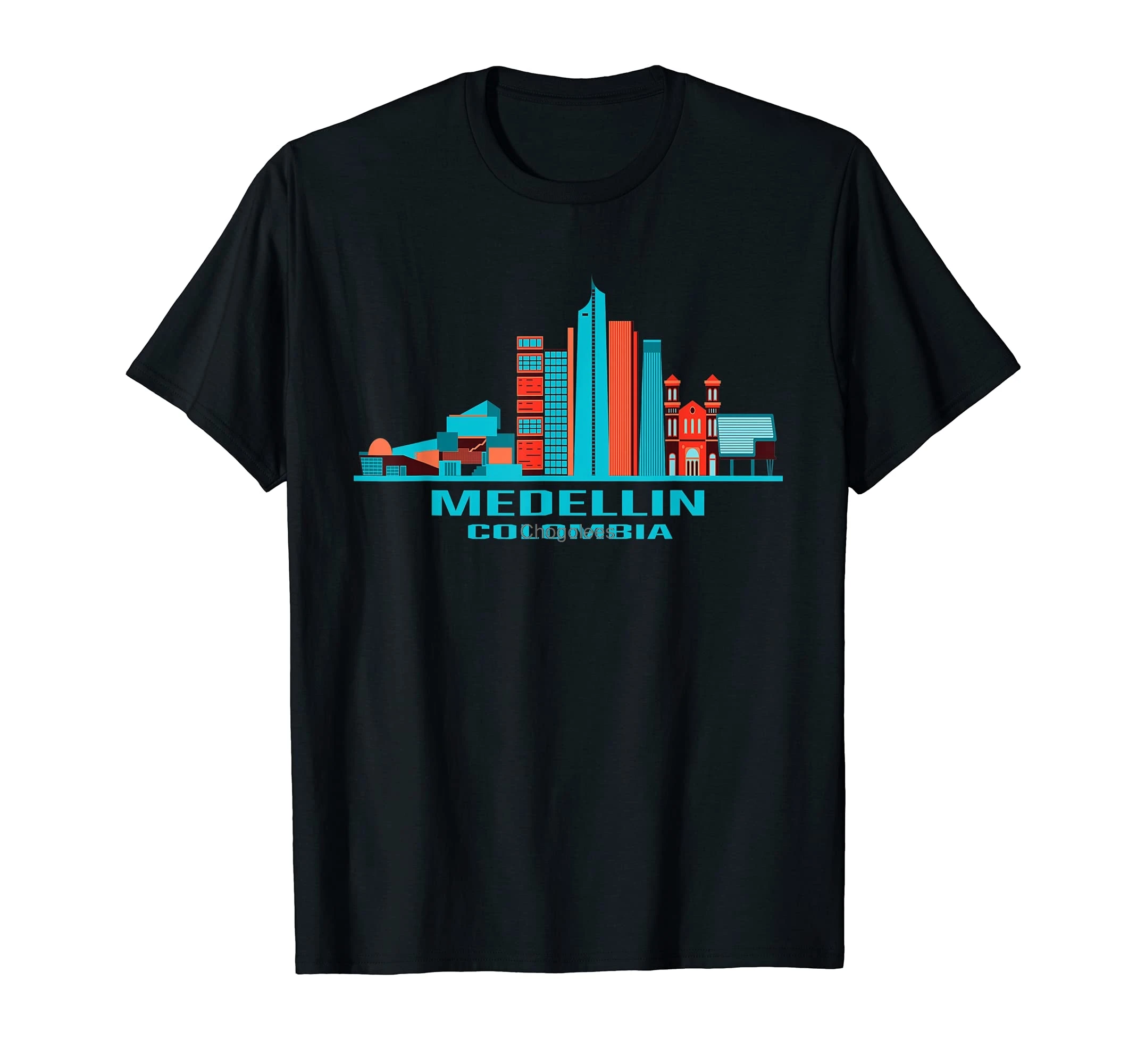 Футболка Medellin с изображением Колумбийского пейзажа | Мужская одежда