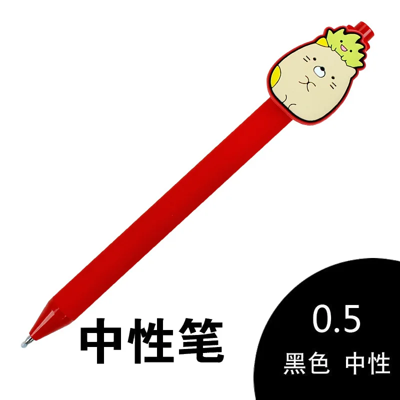 Sumikko Gurashi, карамельный цвет, ручка-держатель, механическая гелевая ручка с чернилами, рекламный подарок, канцелярские принадлежности, школьные и офисные принадлежности, подарок на день рождения - Цвет: 05