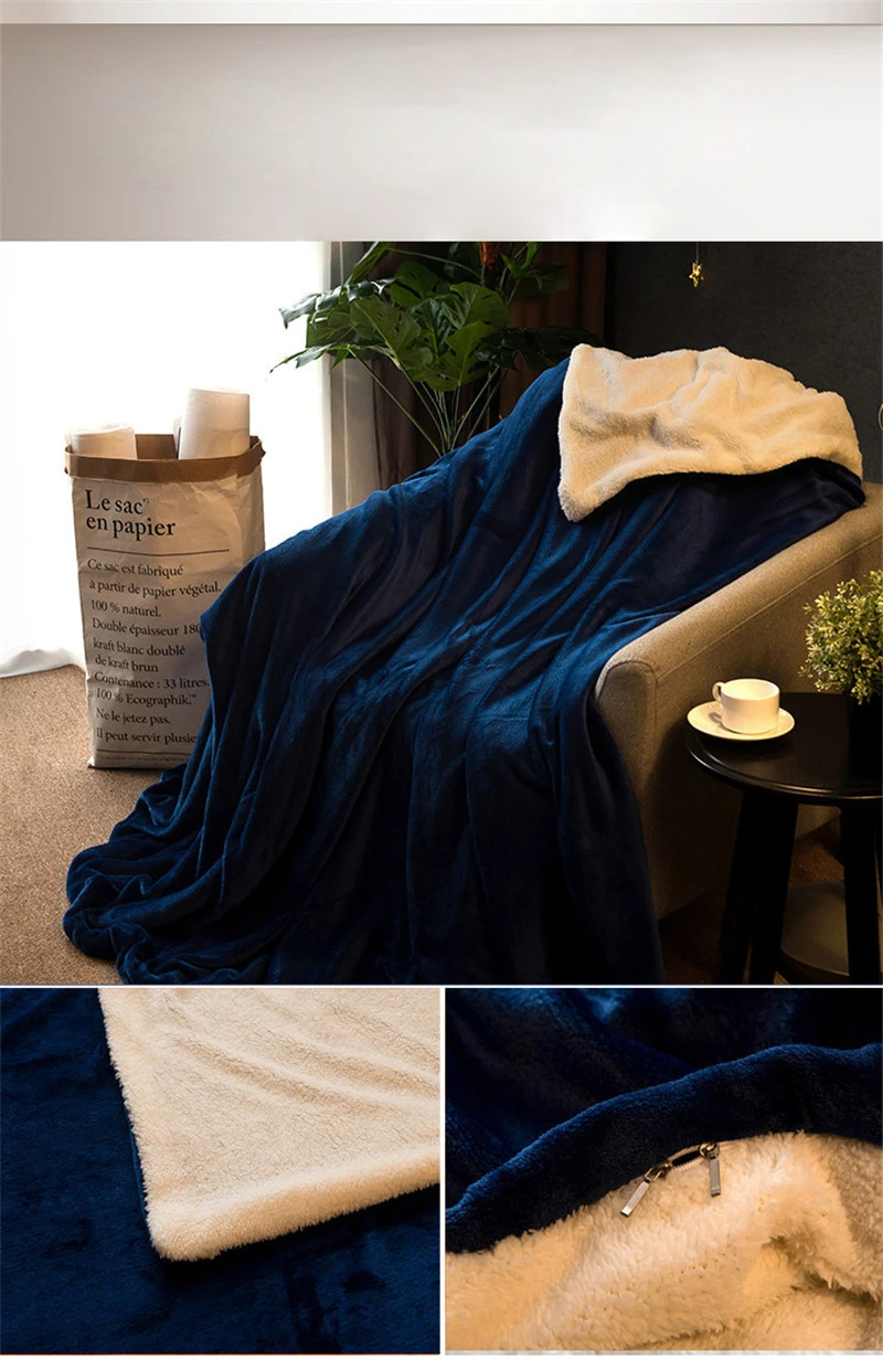 2 в 1 Многофункциональное зимнее одеяло Фланелевое и кашемировое ткань супер мягкий диван-кровать одеяло s покрывало пододеяльник