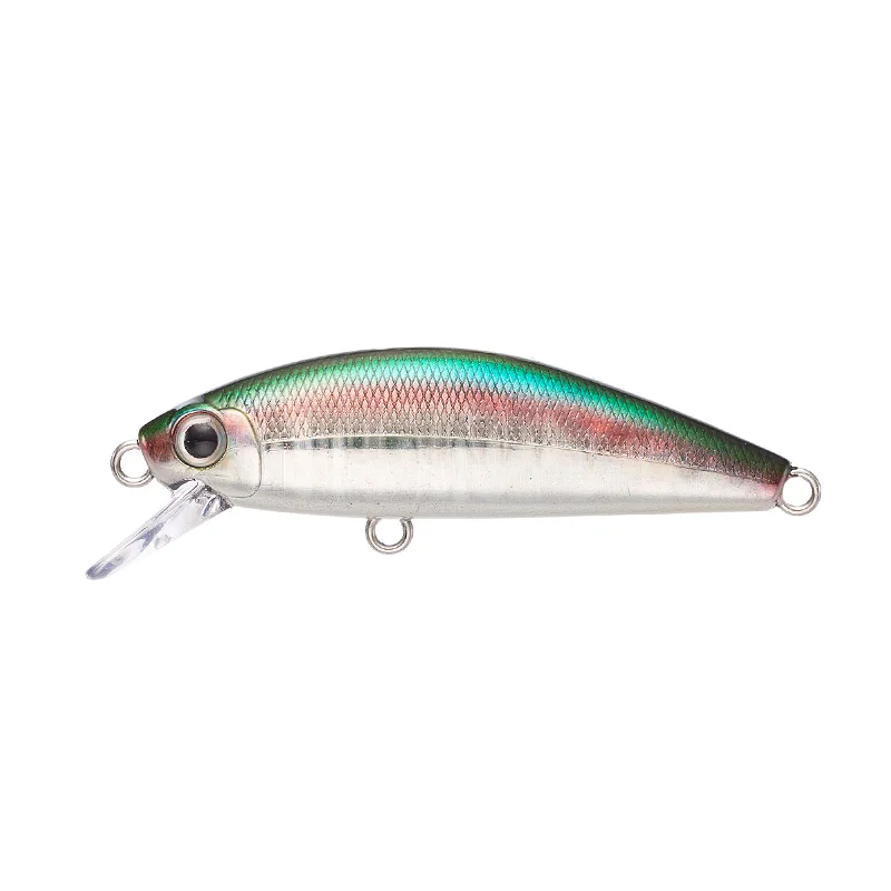LTHTUG AGILE MINNOW-48.8S рыболовные приманки-Воблеры Pesca 48,8 мм 4,5 г поток тонущий гольян твердая приманка для окуня щуки лосося форели - Цвет: K