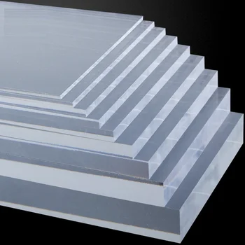 

210*297mm Plexiglass Transparent Clear Acrylic Board Plastic Sheet Organic Glass Polymethy Methacrylate 2/3/5mm Thickness