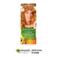 Garnier Стойкая питательная крем-краска для волос "Color Naturals" c 3 маслами, оттенок 7.4, Золотистый медный, 110 мл