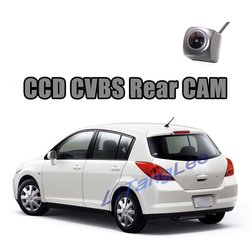 Car Rear View Camera CCD CVBS 720P For Nissan Tiida C11 2004~2012 Reverse Night Vision WaterPoof Parking Backup CAM | Автомобили и