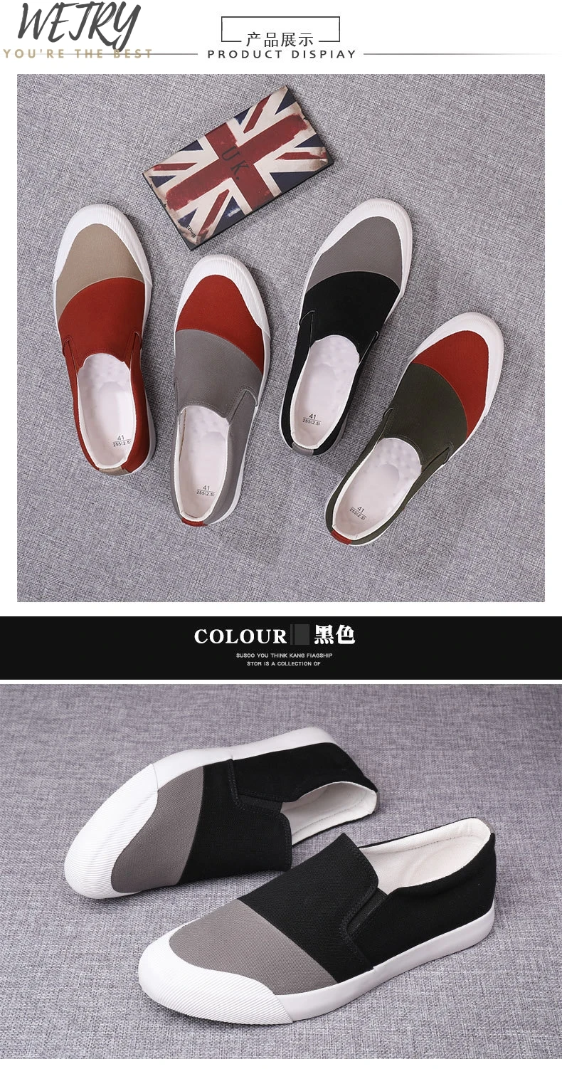 Men Loafers Men Shoes Casual Shoes Spring Summer Light Canvas Youth Shoes Men Breathable Fashion Flat Footwear