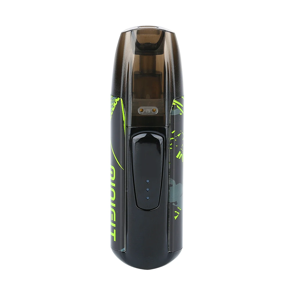 Набор цветов JUSTFOG MINIFIT Pod Vape Kit с аккумулятором 370 мАч и картриджем 1,5 мл pod system pod vape Kit vs Drag Nano/Kubi - Цвет: Black Pattern