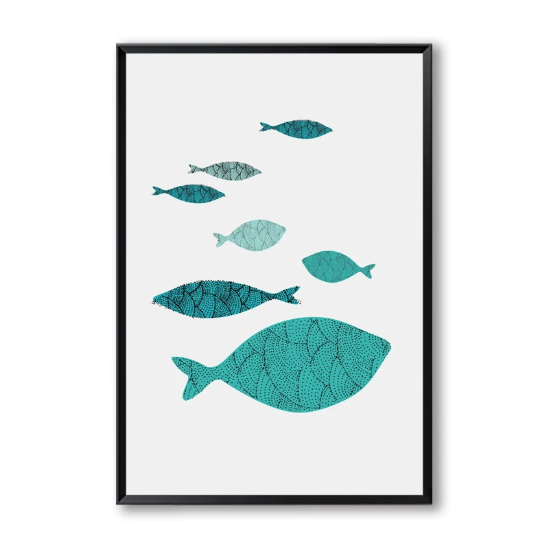 Elegant-Poetry-Mediterranean-Style-Marine-Fish-A4-Canvas-Painting-Art-Print-Poster-Picture-Wall-Home-Decor (5)
