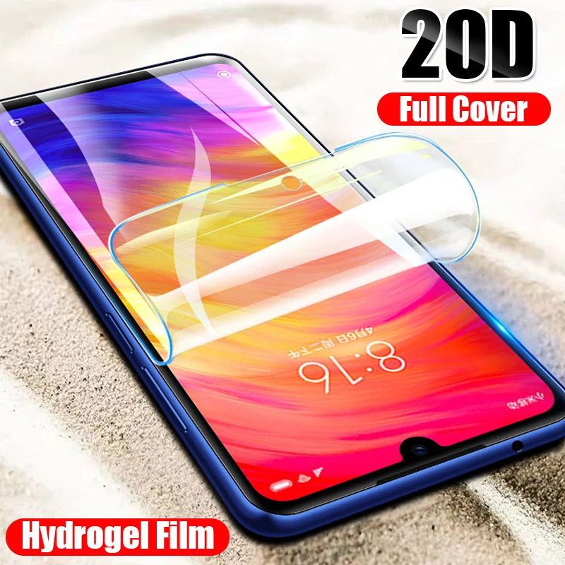 

20D Full Cover Soft Protective Hydrogel Film For Xiaomi Redmi 5 Plus 5A 6 6A Pro 7A Note 5 6 7 K20 Protector Film ( Not Glass )